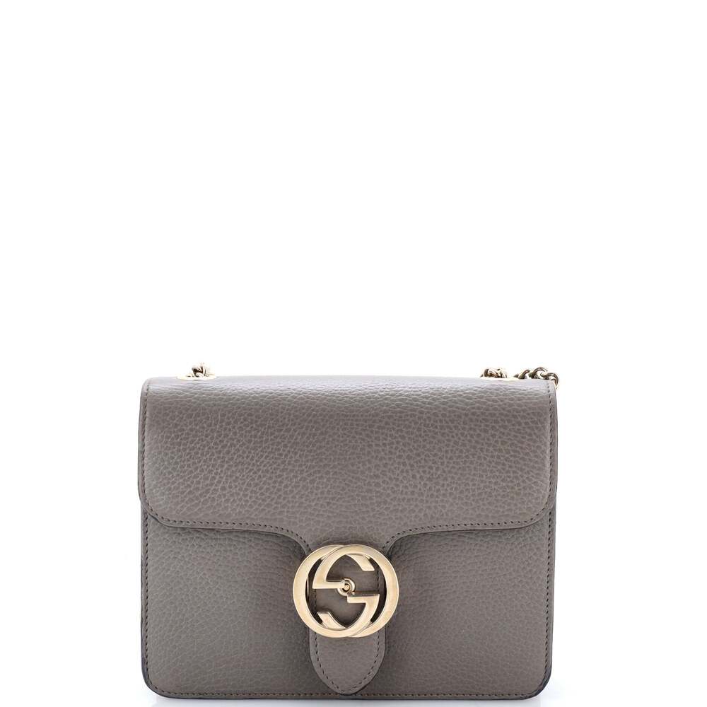 Gucci Interlocking Shoulder Bag Leather #311750G99B